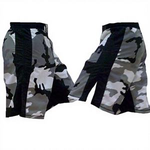 กางเกง MMA สแปนเด็กซ์/โพลีเอสเตอร์ พิมพ์ลายดิจิตอลตามสั่ง สำหรับผู้ชายและผู้หญิง-แห้งเร็ว น้ำหนักเบา ทนทาน พร้อมสกรีนชื่อแบรนด์ตามสั่ง - Product Image 1