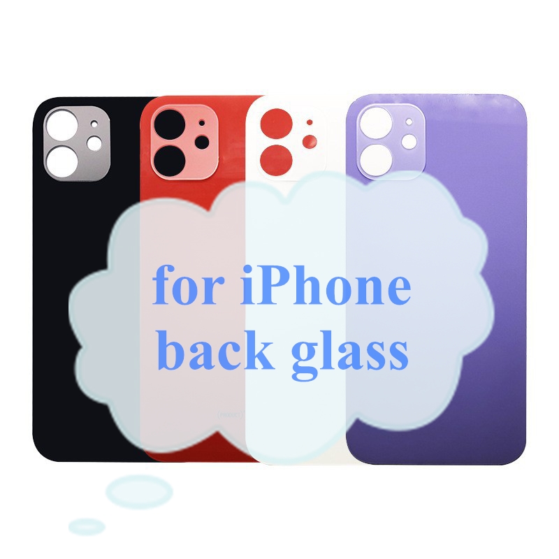 Oem для iphone для задней панели запасная часть с логотипом для iphone 13/12/11/pro/max/xs max/xr/xs/x задняя крышка из закаленного стекла