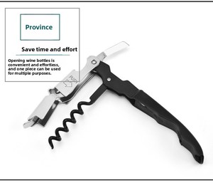 Ouvre-bouteille portable, ouvre-bouteille à <span class=keywords><strong>vin</strong></span>, ouvre-boîte à bière, tire-bouchon, gadget de cuisine, bar - Product Image 4