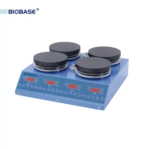 BIOBASE JED Laboratory agitatore magnetico multiposizione 1400 rpm 524G agitatore magnetico in lega di alluminio