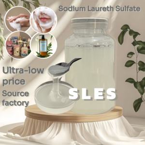 Lauril Éter Sulfato de Sodio AES CAS 68585-34-2 SLES 70% Materias Primas para Detergentes SLES - Product Image 1