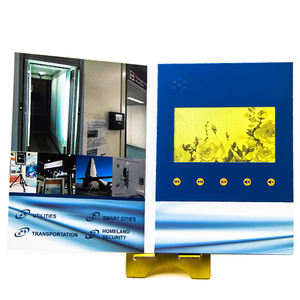 Máquina de tarjeta de felicitación electrónica lcd, caja de regalo, folleto de vídeo - Product Image 3