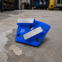 Disque de meulage trapézoïdal diamanté à liant métallique pour béton, grain 30 60 80 120, pour préparation de surface