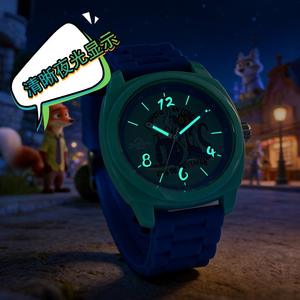 นาฬิกาข้อมือเด็ก ดิสนีย์ ลิขสิทธิ์แท้ ร่วมแบรนด์ ซูโทเปีย 2 ลายการ์ตูนจากภาพยนตร์  หน้าปัดซิลิโคน  ตัวเรือนควอตซ์  ตัวบอกเวลาแบบเข็ม  ลายการ์ตูน Gary Animal Square  รุ่น Miyota - Product Image 5