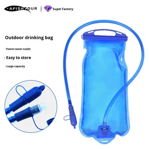 ถุงเก็บน้ำแบบพกพา ปราศจากสาร BPA ขนาด 1 ลิตร 2 ลิตร 3 ลิตร สำหรับวิ่งและกิจกรรมกลางแจ้ง - Product Image 2