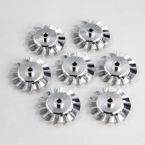 Cuchilla de Secador de Pelo de Alta Velocidad con Mecanizado CNC para Impulsor de Aluminio de Alta Precisión de 27 mm, Motor sin Escobillas de 110 000 RPM - Product Image 1