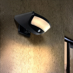 Lámpara de Pared Exterior Moderna y Minimalista, con Energía Solar, Impermeable, para Patio, Balcón, Villa - Product Image 4