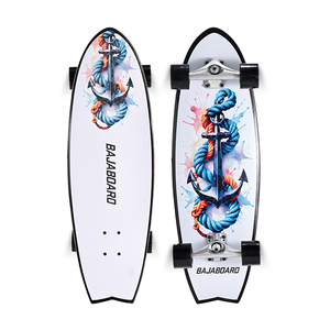 Planche d'équilibre BAJABOARD pour adultes, planche à roulettes <span class=keywords><strong>tout</strong></span>-<span class=keywords><strong>terrain</strong></span>, érable canadien transparent, planche à roulettes professionnelle à quatre roues pour adultes - Product Image 3