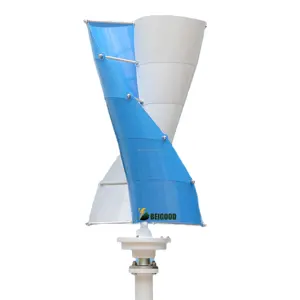 Turbina aerogeneradora de eje vertical, molino de viento pequeño, 1kw, 5kw, 10kw