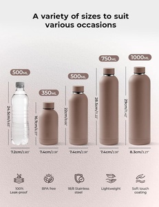 Custom Logo Double Wall Vacuum Insulated <b>Bottles</b> 350ML 500ml 750ML <b>Small</b> Mouth Stainless Steel Sports <b>Water</b> <b>Bottle</b> - Product Image 3
