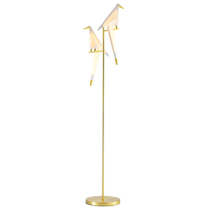 Bắc Âu dẫn chim giấy sàn đèn Origami đèn hiện đại vàng ấm dẫn giấy chim đứng phòng ngủ phòng khách sàn ánh sáng - Product Image 6