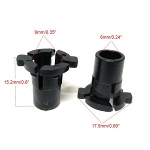 คลิปหนีบสกรูปรับไฟหน้า BMW ขนาด 9 มม. 6 มม. พลาสติก สำหรับฝาครอบตกแต่ง BMW E30 E32 E34 - Product Image 1