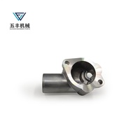 Pièces de moteur d'excavatrice pour ISUZU 4JB1, couvercle de boîtier de thermostat 8-94368589-0, tuyau de sortie d'eau pour machines de construction