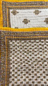 Indian Manufactur Kantha Patchwork Duvet Vintage Style Queen Size Cotton KanthaQuilt Soft Reversible Winter <b>Blanket</b> for HotelUse - Product Image 5