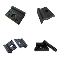 Bloque Aislante de Riel WFP21, Placa Guía Ferroviaria, Deflector de Calibre de Vía, Asiento de Nylon, Placa de Delimitación para Rieles de Hormigón, Sujetador W21