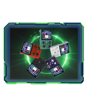 <span class=keywords><strong>Consola</strong></span> de Videojuegos RK3326 R36 MAX 2, <span class=keywords><strong>Consola</strong></span> de Juegos Portátil con Sistema Linux, Pantalla IPS HD de 4.5 Pulgadas, WIFI, Retro <span class=keywords><strong>Mini</strong></span>, 64GB - Product Image 1