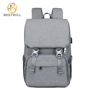 BESTWILL grande capacité Mochilas Para Bebes épaules maman maman sac à couches maman bébé sac à couches - Product Image 3