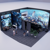 Simulateur de vol intérieur 12D 2026 Nouveau simulateur de montagnes russes 5D Équipement VR/AR/MR Réalité virtuelle Cinéma volant 7D 9D en extérieur