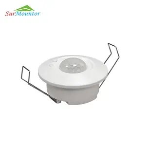 Techo de Sensor de movimiento empotrada de alta tensión PIR Sensor de luz de 220V PIR interruptor Sensor de movimiento