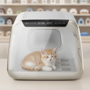 Secadora de Pelo para Mascotas IMASS, Ecológica, de Plástico, para Perros y Gatos, con Control Inteligente de Temperatura, Eléctrica, a Batería, Silenciosa, 78dB - Product Image 2