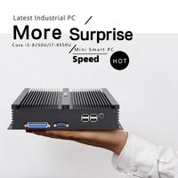Router Firewall PC de 8.ª Generación, Core I5-8250U 15W TDP, Compatible con AES-NI y VT-d, 2x DDR4 hasta 64GB, NVMe M.2, Gráficos 4K