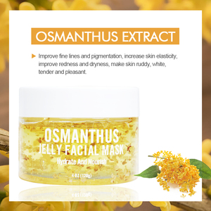 Masque facial en boue hydratant et nourrissant anti-âge en gros avec osmanthus pour peaux sèches, format voyage, usage féminin - Product Image 3