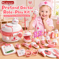 Kit de Docteur pour Enfants KZHM, Ensemble de Jeu d'Imitation, Jouets Portables, Jeu Parent-Enfant, Outils de Visite Dentaire, Kit de Jouets Éducatifs, Vente en Gros