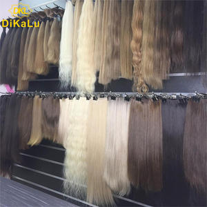 Lot de cheveux vierges non traités, cheveux de temple brésiliens Remy, clips à double trame, cheveux humains 12a, sans nœuds, toutes les couleurs - Product Image 6