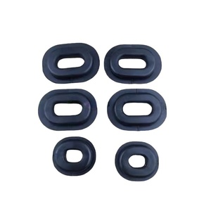 Pièces de moto : Caoutchouc de protection latérale de moto, Caoutchouc de protection des bords CG125, Anneau en caoutchouc de protection de plaque. - Product Image 1