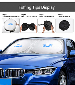 JOYART Foldable Automotive Sunshade <strong>Car</strong> Windshield Shade <strong>Screen</strong> for Cool Vehicle <strong>Sun</strong> Protection Windshield <strong>Sun</strong> Shield - Product Image 5
