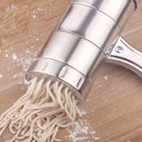 Presse à spaghetti en acier inoxydable pour cuisine Machine manuelle pour pâtes Machine à nouilles