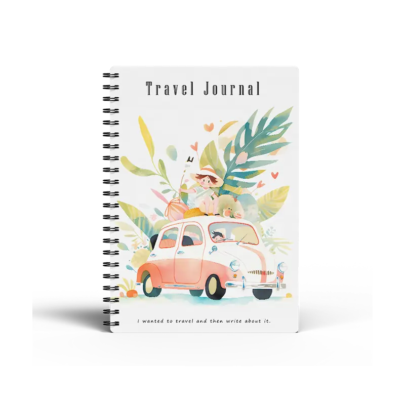 Agenda Notebook Monthly Planner Customized Travel Journal