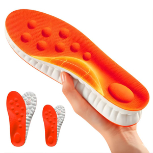 Solette Sportive in <span class=keywords><strong>Memory</strong></span> Foam 4D Cloud Tech, Comode Inserti per <span class=keywords><strong>Scarpe</strong></span>, Suola Flessibile per Massaggio e Posizione, Solette Generose - Product Image 1