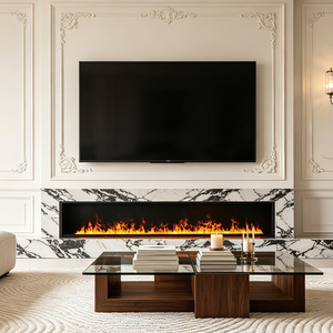 Chimenea Eléctrica Inno-Fire <span class=keywords><strong>de</strong></span> 36 Pulgadas con Vapor <span class=keywords><strong>de</strong></span> Agua, Chimenea <span class=keywords><strong>de</strong></span> Vapor 3D con Efecto <span class=keywords><strong>de</strong></span> Fuego Artificial - Product Image 2
