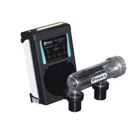 Chlorinateur au sel haute efficacité Emaux SSC50 avec installation facile, équipement de désinfection de piscine en ABS sur mesure pour piscines