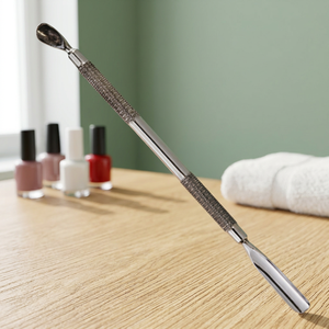ASAP Beauty Stainless Steel Double Head Reusable Cuticle <b>Nail</b> Pushers <b>Nail</b> <b>Tool</b> Kit Environmental Friendly - Product Image 4