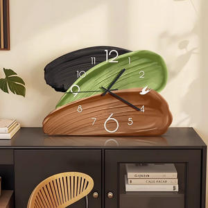 นาฬิกาแขวนผนังและตั้งโต๊ะ ทำ<span class=keywords><strong>จ</strong></span>ากไม้และเรซิ่น งานกลไก ของมือ<span class=keywords><strong>สอง</strong></span> ปี 2025 สไตล์วิน<span class=keywords><strong>เท</strong></span><span class=keywords><strong>จ</strong></span> สำหรับห้องนั่งเล่น ดีไซน์หรูหรา สร้างสรรค์ เงียบ - Product Image 2