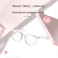 HY-C8 traduction en temps réel lunettes intelligentes Blue Tooth contrôle des gestes longue durée de vie de la batterie lunettes de soleil pour les réunions d'affaires