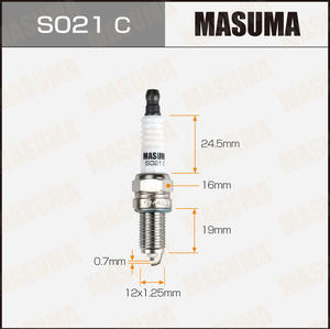 S021C MASUMA pièces de rechange automatiques bougie d'allumage de voiture pour Chevrolet SPARK 96464000 MS851317 90098-72051 22401KA260 - Product Image 2