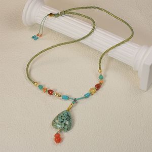 Collar de ágata roja de joyería fina superventas a precio de fábrica 2025 para mujer - Product Image 1