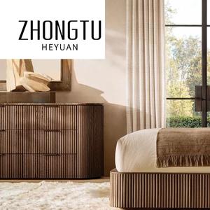 Zeitgenössische Kommoden Schlafzimmer möbel Zeitgenössische Innendekoration Lagerung Seitens chrank 6 Schubladen Kommode Marmorplatte - Product Image 3