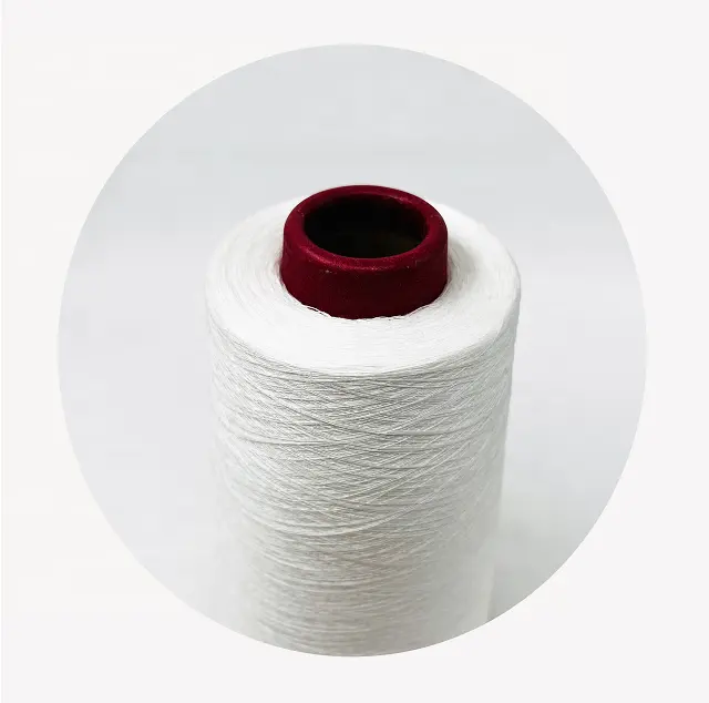 28s/1 fabricant chinois de fil de Viscose 100% mvs blanc brut pour le tricot et le tissage