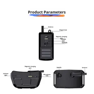 Collier de positionnement <span class=keywords><strong>GPS</strong></span> et radio bi-mode Star Spear, utilisé pour le suivi de montagne en plein air des chiens de chasse - Product Image 2