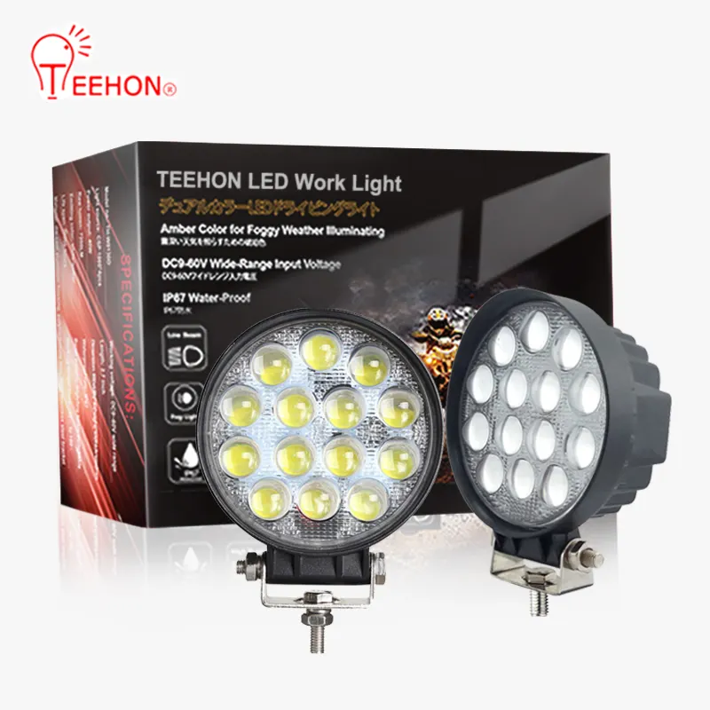 Camion cob 12v 24v auto led luce di lavoro led trattore luce di lavoro luci di lavoro a led