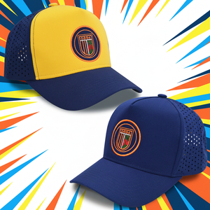 Gorras de Camionero Perforadas de Secado Rápido, Impermeables, 100% Poliéster, con Imagen Grabada con Láser, de 5 Paneles, para Camping - Product Image 1