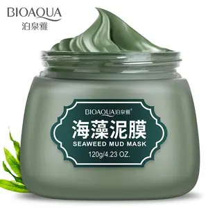 Bioaqua Nettoyage en profondeur Doux Hydratant Pas Stikcy Peau rafraîchissante Trois cœurs Soins de la peau Masque de boue minérale