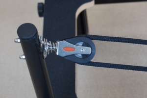 Novedades: <span class=keywords><strong>Cama</strong></span> de Entrenamiento Plegable, Portátil, de Aleación de Aluminio Fino, Color Negro, para Yoga y Fitness en Casa - Product Image 3