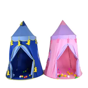 Bán hot trong nhà Pop Up LềU Nhà Polyester Vải Playhouse trẻ em chơi lều vải lâu đài lều