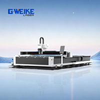 Machine de découpe laser à fibre LF3015CNR pour plaque et tube en acier inoxydable de 10 mm avec source laser Raycus