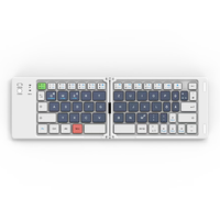 Nouveau clavier ultra-fin à pavé tactile double pliage pleine taille avec interface USB-C compatible IBM PC/MAC/iPhone/Android/Linux